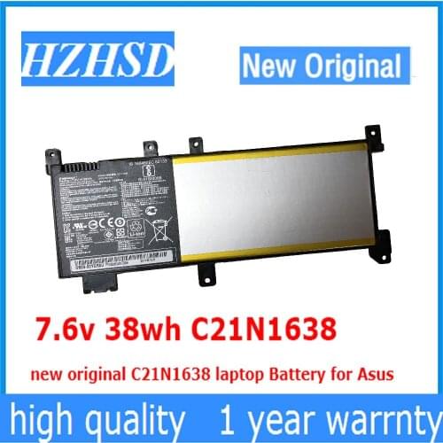 7.6v 38wh C21N1638 new original C21N1638 laptop Battery for Asus