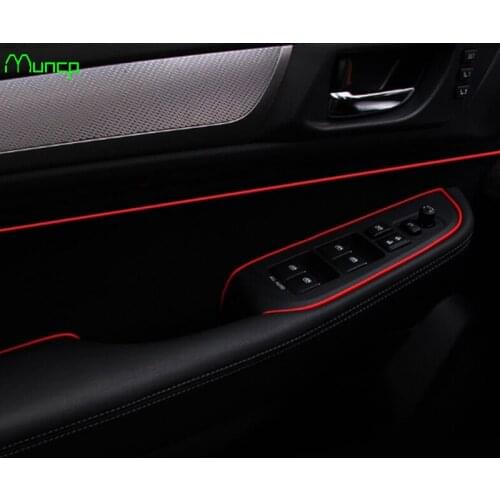 Muncp 5m Car Grille Interior Exterior Mouldings Trim Decorative Strip Line For Volvo S40 S60 S80 XC60 XC90 V40 V60 C30 XC70 V70