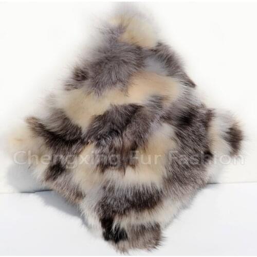 FREE SHIPPING CX-D-33A Decorative Cushions Super Quality Real Fox Fur Patchwork Fashion Fur Pillow