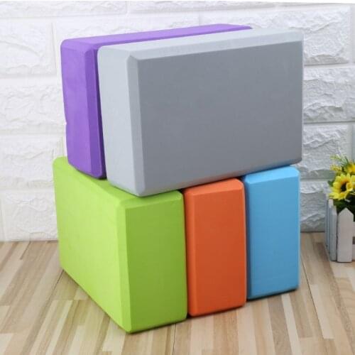 EVA Yoga Block Training Body Shaping Pilates Fitness Foam Brick Stretching Aid