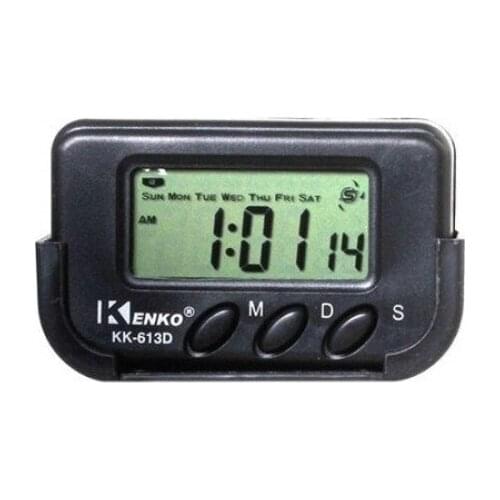 KK613D Stopwatch & Digital Alarm Table and Car clock desk clock relogio de mesa настольные часы reloj de escritorio