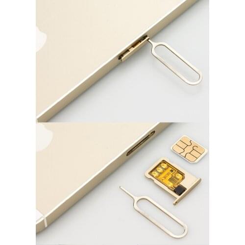 SIM Card Tray Eject Tool Needle Pin Stainless Steel Tray Eject Pin For All Mobile Phones 12mm