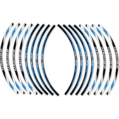 Motorcycle NMAX 155 2D Wheel Rim Protection Waterproof Front Rear Rim Sticker accessories for Yamaha NMAX155 NMAX