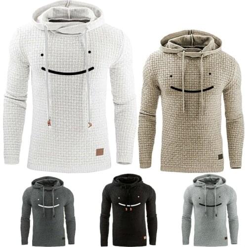 2021 Autumn Winter Men Jackets Casual Style Printed Sweatshirts Long Sleeve Hooded Collar Fashion Hooded Male Outwear Slim Fit
