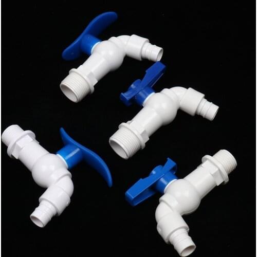 New 1/2 3/4 inch Male Thread Tap Valve Connect to 16mm Soft Hose 1/2" 3/4" Faucet