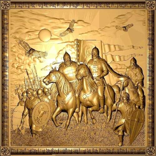 Panel_pereprava 3d model STL relief for cnc 3d Relief Model STL Router 3 axis Engraver ArtCam Aspire War Cut3D Vcarve