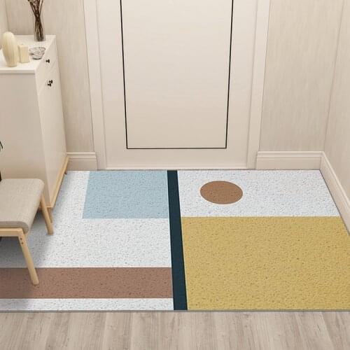 Custom Door Mat Home Hallway Entrance Kitchen Mat Bathroom Mat Non-slip Freely Cuttable Door Mat PVC Indoor Outdoor Mats Carpet