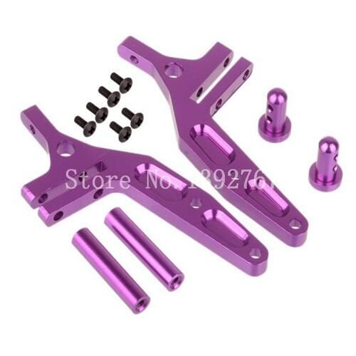 RC Cars HSP Upgrade Parts 106044 06017 Aluminum Alloy Wing Stay fit 1/10 4WD Nitro RC Off Road Buggy Warhead 94166