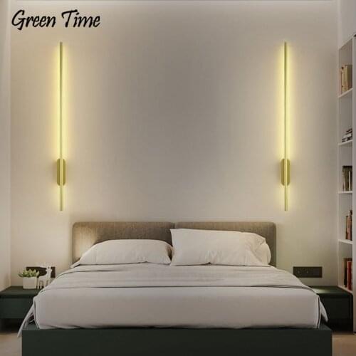 Home Light Sconce Wall Light Bedside Light For Living room Dining room Corridor Aisle Lamp Aluminum Black&Gold Wall Lamp Fixture