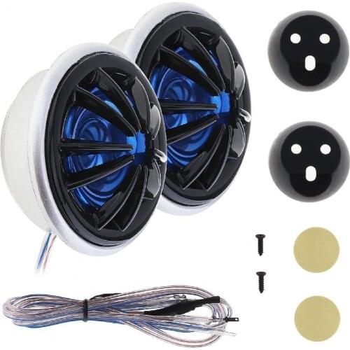 2Pcs YH-066 Speaker Crisp Sound Quality Exquisite Mini Lightweight Compact Sound Speaker for Truck