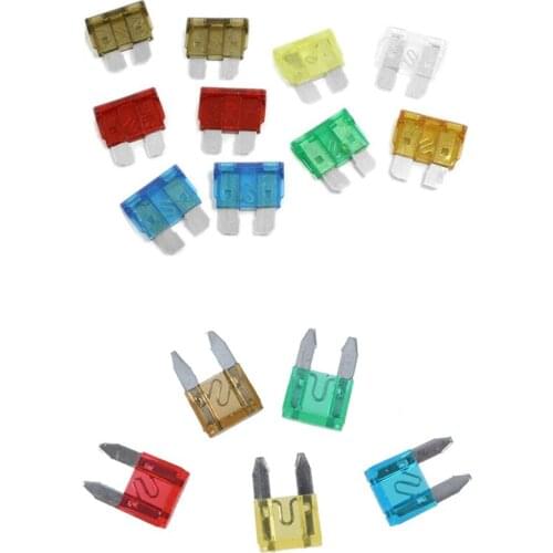 30 Pcs Car Motorcycle Mini Fuses Blade Fuse, 20 Pcs a & 10 Pcs B