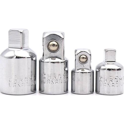 4pcs Chrome Vanadium Steel Sleeve Adapter Converter Drive Socket Wrench Wrench-sleeve Joint Hand Tools