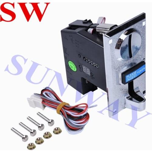 6 Kinds Different Coins Selector Acceptor for Arcade Video Games Vending Machine Part and Coin-Operated Machines