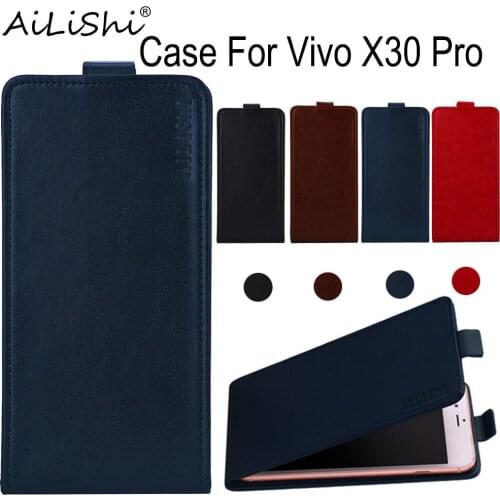 AiLiShi Case For Vivo X30 Pro Luxury Flip Top Quality PU Leather Case Vivo Exclusive 100% Phone Protective Cover Skin+Tracking