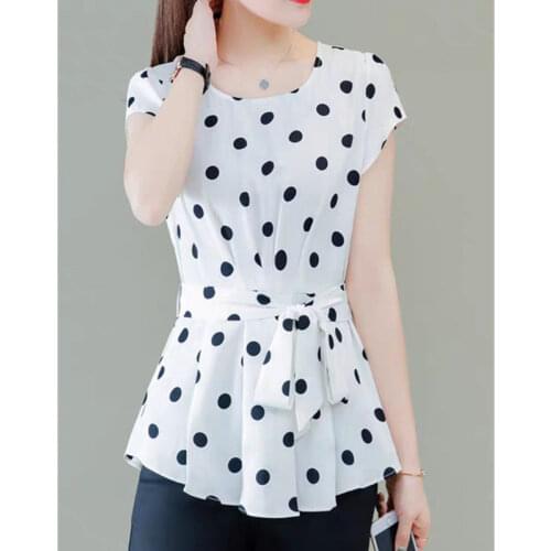 DANWEIHONG Blouses With Sleeves