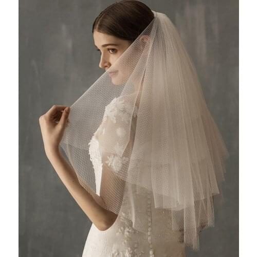 DIDEYTTAWL Wedding Short Veils