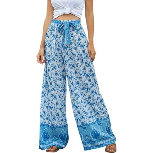 Женские брюки широкие FANTIGO China At AliExpress