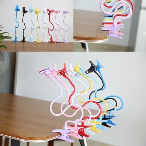 Flexible Phone Holder Adjustable Cellphone Holder Clip Bedside desktop Mobile Phone Support Holder for Smartphone Phone Holder