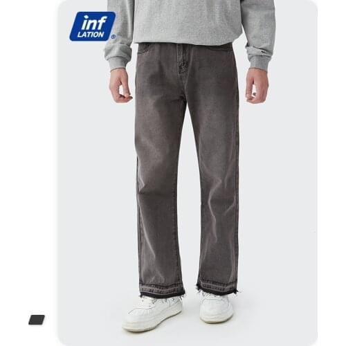 INFLATION Men's Flared Jeans