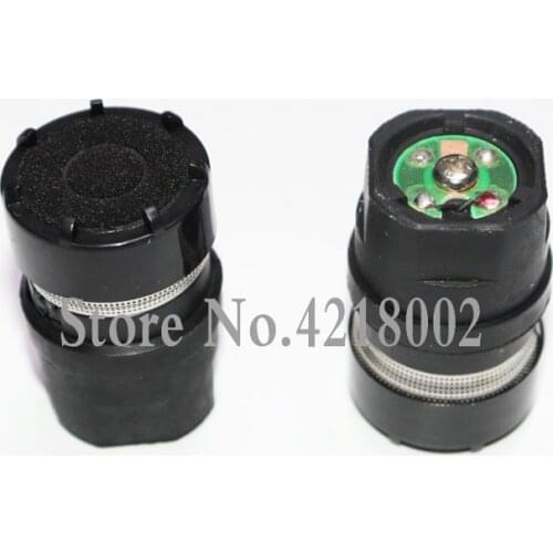 2PCS Dynamic Cardioid Replacement Mic Cartridge Capsule for Shure SM58 SM58A SM 58 Series Handheld Wireless Microphone Head