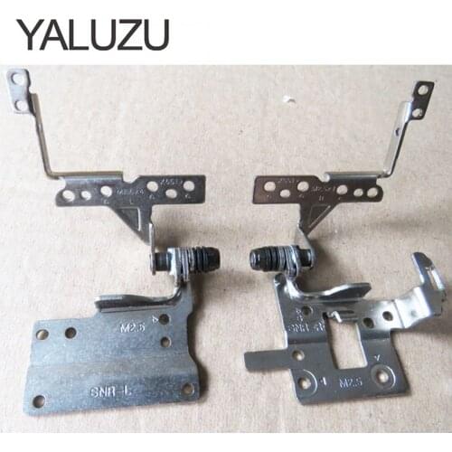 YALUZU Hot selling!! New Laptop Lcd Hinges Kit For Asus x551 X551M X551MA X551MAV X551C X551CA X551SL D550MA Screen