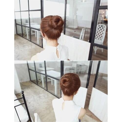 Best Sale 6Color 1pc/bag Hairpin Hair HoopFor The Hairpin Bun Hair Accessories For Womens Clips