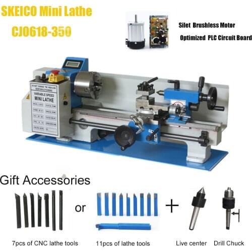 Factory Price 7"X14" Variable Speed Mini Hobby Metal Lathe CJ0618 for Sale