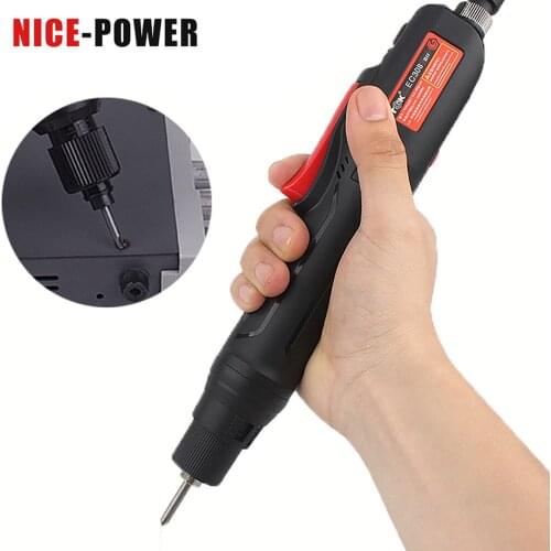 DC Powered Electric Screwdriver Small Power Supply 100-240V 1000 rpm Speed Adjustable 8kg Multifunction Electric Screwdriver