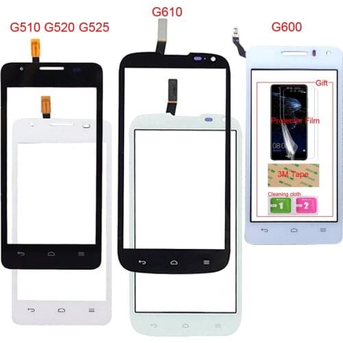 Mobile Touch For Huawei Ascend G510 G520 G525 U8951 G610 C8815 G600 U8950 U8950D Touch Screen Front Glass Digitizer Panel Sensor