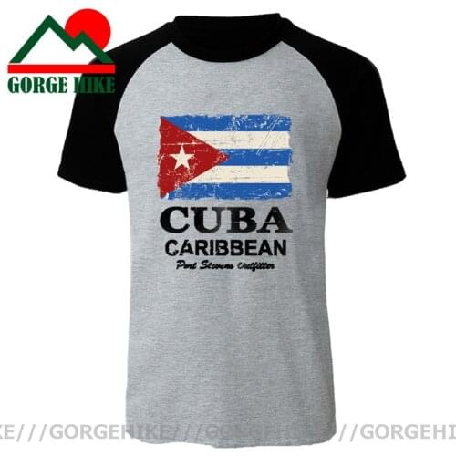 Retro style New Fashion Cuba Flag Men T Shirts men Cuban country flag Vintage Patriotism fans T-Shirt patriotic lovers Tee homme