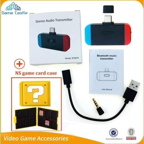 New Bluetooth Wireless Adapter Transmitter Converter Headphones Headset For Nintend Switch PS4 Laptop PC Accessories