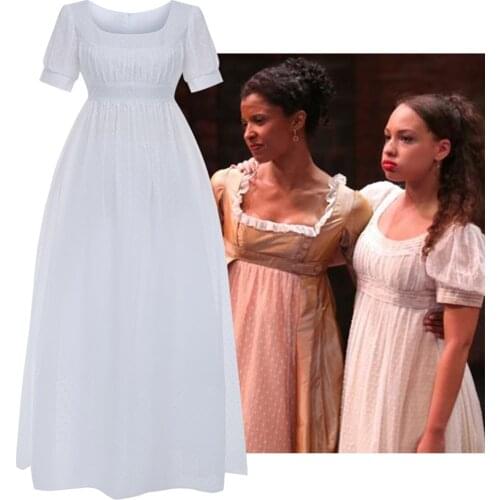 Hamilton Peggy Dress Womens Colonial Lady Corset Styled Victorian Rococo Ball Gown Maiden Costume Medieval Dress