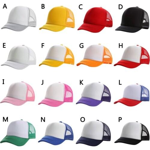 Adjustable Sport Hat Cap Summer Hat Cap Children Teenagers Hat Show Solid Kids Hat Boys Girls Hip Hop Snapback Hats Cap Шапка