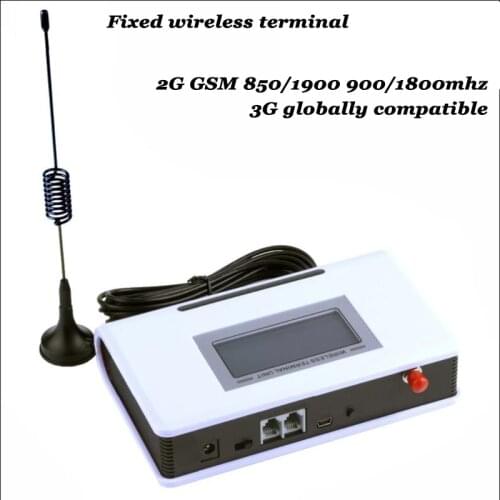 4G 3G 2G GSM Dialer Fixed Wireless Terminal FWT DTMF Sim Card Celluar Mobile Network Connect Landline Phone Desktop Phone PABX
