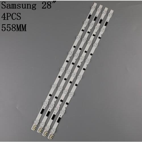 New 4PCS*8LEDs 558mm LED backlight D2GE-280SC0-R3 2013SVS28H for sam sung UA28F4088AR UE28F5000 UE28F4000AS HG28EB670 UE28F4000