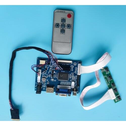 LED LCD For HSD101PFW2/B101AW03 10.1" monitor VGA 2AV 40 pins Panel Screen HDMI-compatible Controller driver board 1 LAMPS