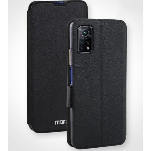 Mofi Slim With magnet For Xiaomi Mi 10T Pro Lite 10i Case Global Redmi 9 Power Note 9T POCO M3 Cover Flip PU Leather + TPU Funda