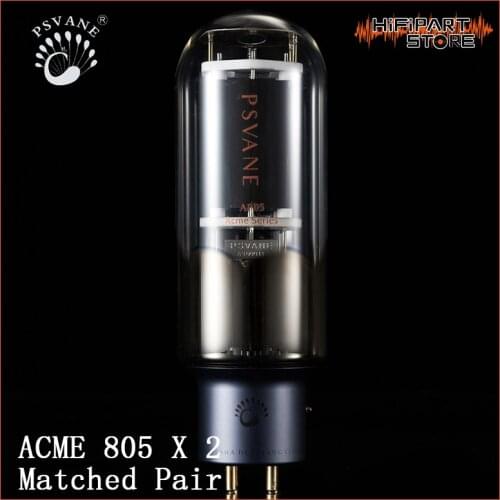 PSVANE Premium ACME 805 Vacuum A805 Tube Vintage Hifi Audio Tube AMP DIY Upgrade Factory Test Match 24 Months Warranty