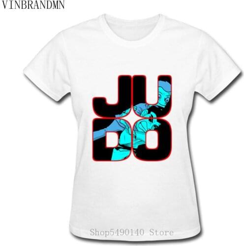 Funny Vintage Judo Women T-Shirt Japanese Karate T Shirt JapanKung Fu Clothing Tae Kwon Do Shirt Brazilian Jiu Jitsu BJJ Tshirts