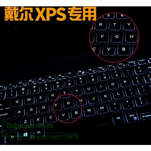 For Dell XPS 13 9350 9343 9360 9365 9370 9380 9390 Keyboard Cover High Clear TPU Keyboard Skin Laptop Sticker Protector