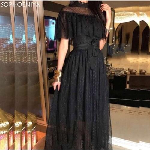 New Arrival A-Line O-Neck Evening Dress 2021 Formal Party Gowns Vestidos Robe De Soirée De Mariage