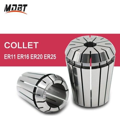 1PC Spring Collet ER11 ER16 ER20 ER25 High Precision Collet For CNC Milling Tool Holder Engraving Machine Lathe