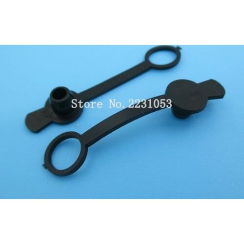 10PCS/LOT DC power Waterproof Cap For DC-022B Jack All-copper Material Charging Socket Connector DC022B 5.5*2.1&5.5*2.5