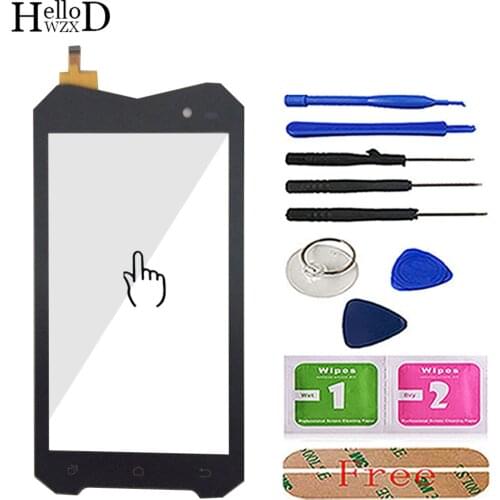 4.5'' Mobile Phone Front Touch Glass For Geotel A1 Touch Screen Glass Digitizer Panel Sensor Tools Adhesive