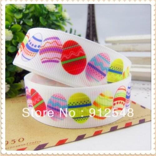 Free shipping 7/8'' 22mm Easter series printed Grosgrain ribbondiy craft materials bow material, DIY craft materials,MD122472