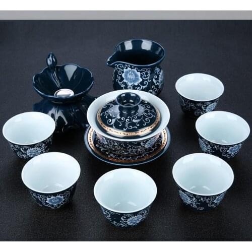 Teaset Vintage Bedroom Decor Shabby Chic Ev Dekorasyon Aksesuarlar Garden Home Decoration Accessories Teaware Teapot Pot Tea Set