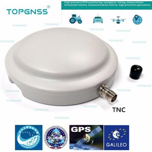 GPS/Glonass/Beidou/Galileo antenna,GNSS antenna,High-Precision survey High precision RTK GPS antenna, magnet fixed,TNC connector