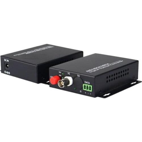 HD 1080P CVI AHD TVI 1 Channel Video Fiber Optical Media Converter for CCTV