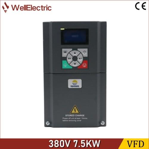 VFD Inverter HD3N 7.5KW 380V V/F & SVC control for Motor Speed Control Frequency Inverter