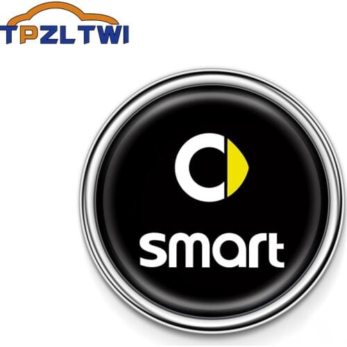For Smart Fortwo Forfour 451 453 450 452 Crossblade City Cabrio City-Coupe Roadster Coupe Accessories Car Stickers 3D Sticker